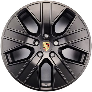PORSCHE TAYCAN SPORT AERO DESIGN 9" 11" x 20" 9J1601025J 9J1601025K  Black Mat