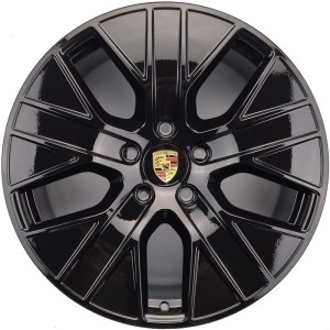 PORSCHE TAYCAN SPORT AERO DESIGN 9" 11" x 20" 9J1601025J 9J1601025K  Black