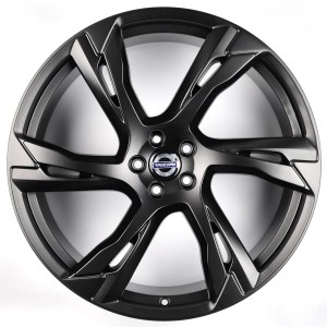 VOLVO XC90 II R-DESIGN 9" x 22" 31454204 CZARNY MAT